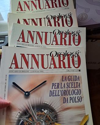 riviste annuari orologi 