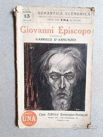 "GIOVANNI EPISCOPO" GABRIELE D'ANNUNZIO ANNO 1925