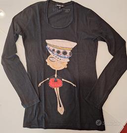 Maglia donna, leggera, nera Patrizia Pepe