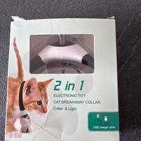 Collarino gioco laser gatto