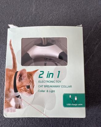 Collarino gioco laser gatto