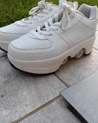 Scarpe con Rotelle Retrattili 