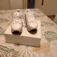 Sneakers platform bianche guess taglia 38 