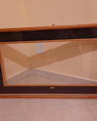 Cornice quadro in legno con vetro