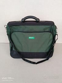 Borsa da viaggio Benetton verde 24 ore