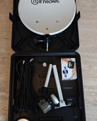 kit parabola satellitare camper