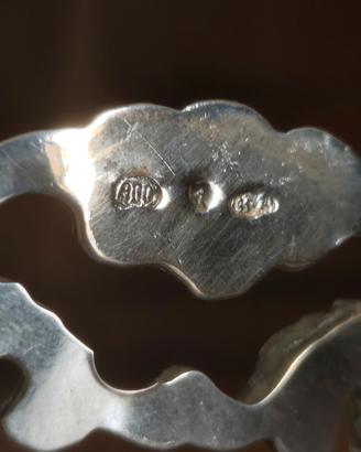 giatta argento 800" antica del 1935" 685 grammi 