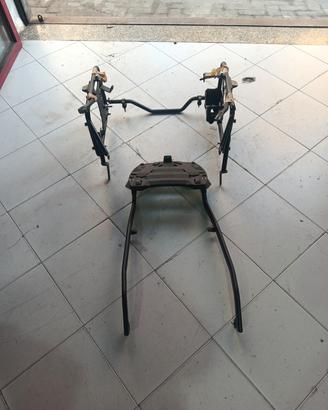 kit telaio supporti valigie Yamaha xjr 1300