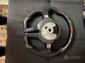 Volante carbonio e pelle bmw serie F