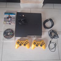 Ps3 slim 320gb + 2 controller + accessori