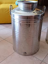 bidone acciaio inox 18/10