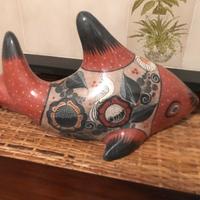 Pesce messicano in ceramica