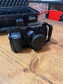 Blackmagic pocket cinema 4k + obiettivi Sigma + ac