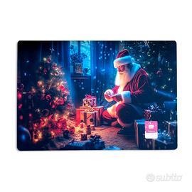 Tappeto Natalizio Decorativo - Fantasia Babbo Nata