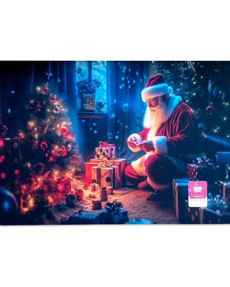 Tappeto Natalizio Decorativo - Fantasia Babbo Nata