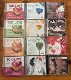 12 Cd musica italiana d’amore