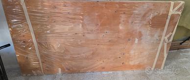 TAVOLO DA CUCINA MT 1,60 X 80 CON PIEDI RECLINABIL