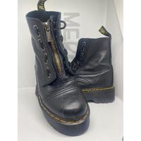 ANFIBI DONNA DR. MARTENS STIVALI PLATFORM IN NAPPA