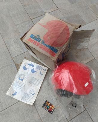 casco kiwi vintage helmet get nos vintage rosso ve