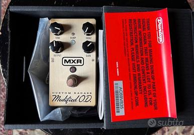Mxr overdrive custom badass modified od