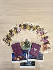Set completo carte di Destiny 2 con Illustrazioni