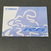 USO E MANUTENZIONE MANUALE YAMAHA PER YZF-R6 600 I