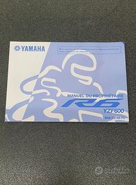 USO E MANUTENZIONE MANUALE YAMAHA PER YZF-R6 600 I