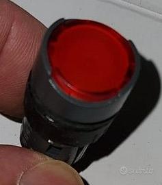 Pulsante circolare incassato