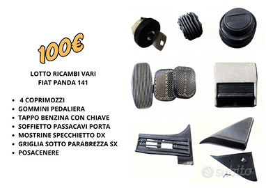 Lotto ricambi Fiat Panda 141