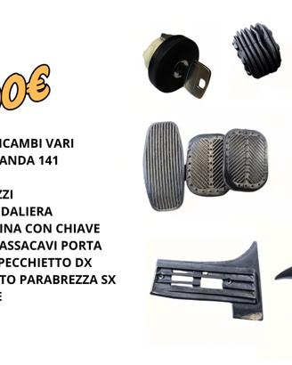 Lotto ricambi Fiat Panda 141