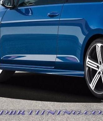 Minigonne laterali GOLF 7 look R in ABS
