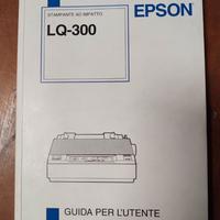 Manuale Epson LQ-300