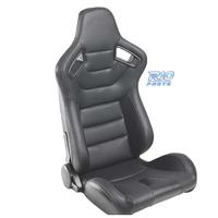 SEDILE SPORTIVO SEMI BAQUET STILE RS PELLE NERA