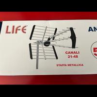 Antennna digitale  terrestre con filtro LTE 5G