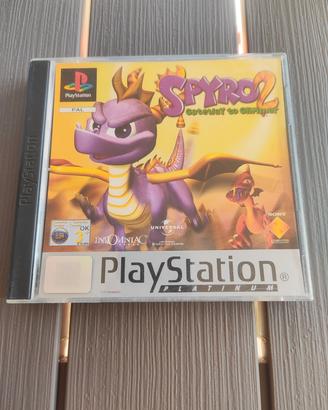 Spyro 2 Gateway To Glimmer ps1 gioco PlayStation 1