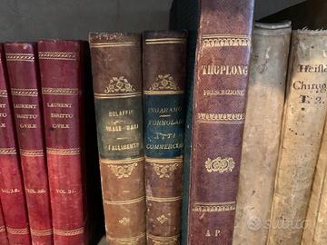 Libri antichi 800 libro medicina legge