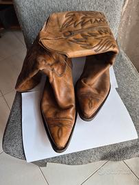 stivali Cow Boy seminuovi 35 euro