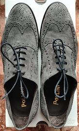 Scarpa allacciata grigia