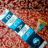Sciarpa tifo calcio Pescara e gagliardetto