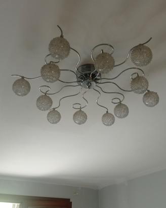 lampadario alogeno 12 luci