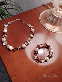 Set collana e bracciale Furla 