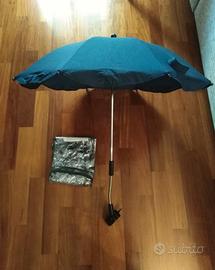 Ombrellino parasole + parapioggia per passeggino 
