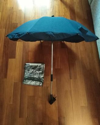 Ombrellino parasole + parapioggia per passeggino 