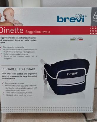 BREVI – Seggiolino da tavolo Dinette