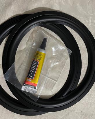 Sospensioni in gomma per riparazione woofer + coll