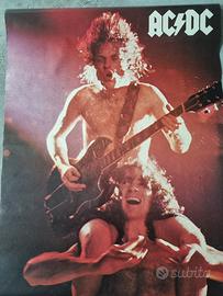 poster AC/DC originali anni '70