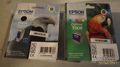 Cartucce EPSON T007 e T008