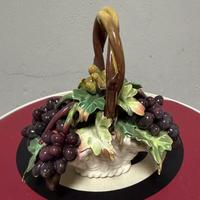 Centrotavola ceramica Capodimonte