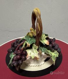 Centrotavola ceramica Capodimonte