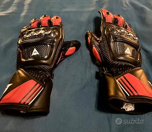 Dainese Guanto Druid 4 Nero Nero Rosso tg L